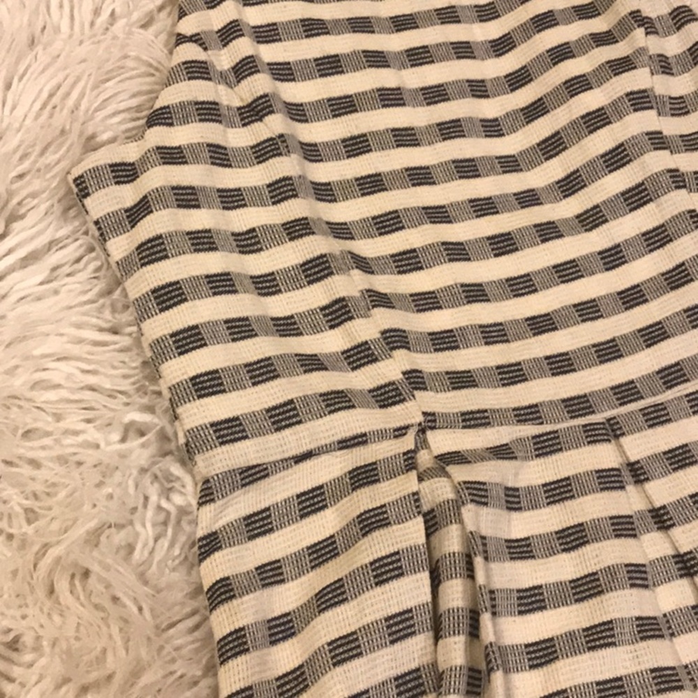 Paper Crane size small blue and white plaid dress - Picture 2 of 3